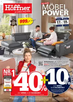 Vorschau Höffner Prospekt 	 gültig ab 15.10.2025