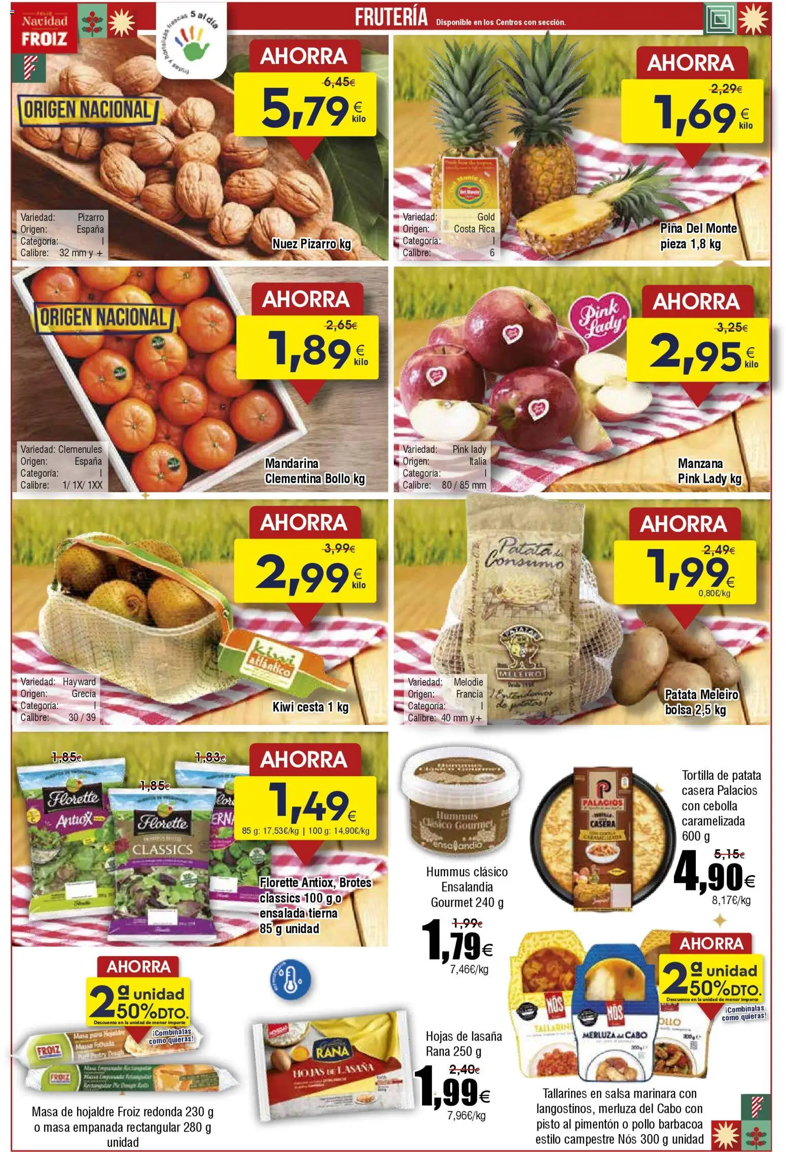 Froiz folleto - Página de 2 - Válido desde 02/12/2025