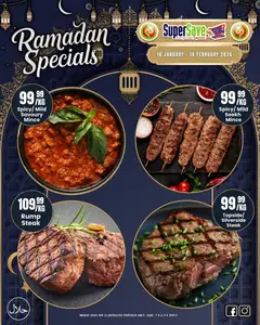 Preview Super Save Ramadan Butchery Specials valid from 16/01/2026