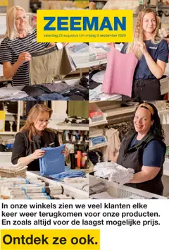 Zeeman - Folder geldig vanaf 23-08-2025
