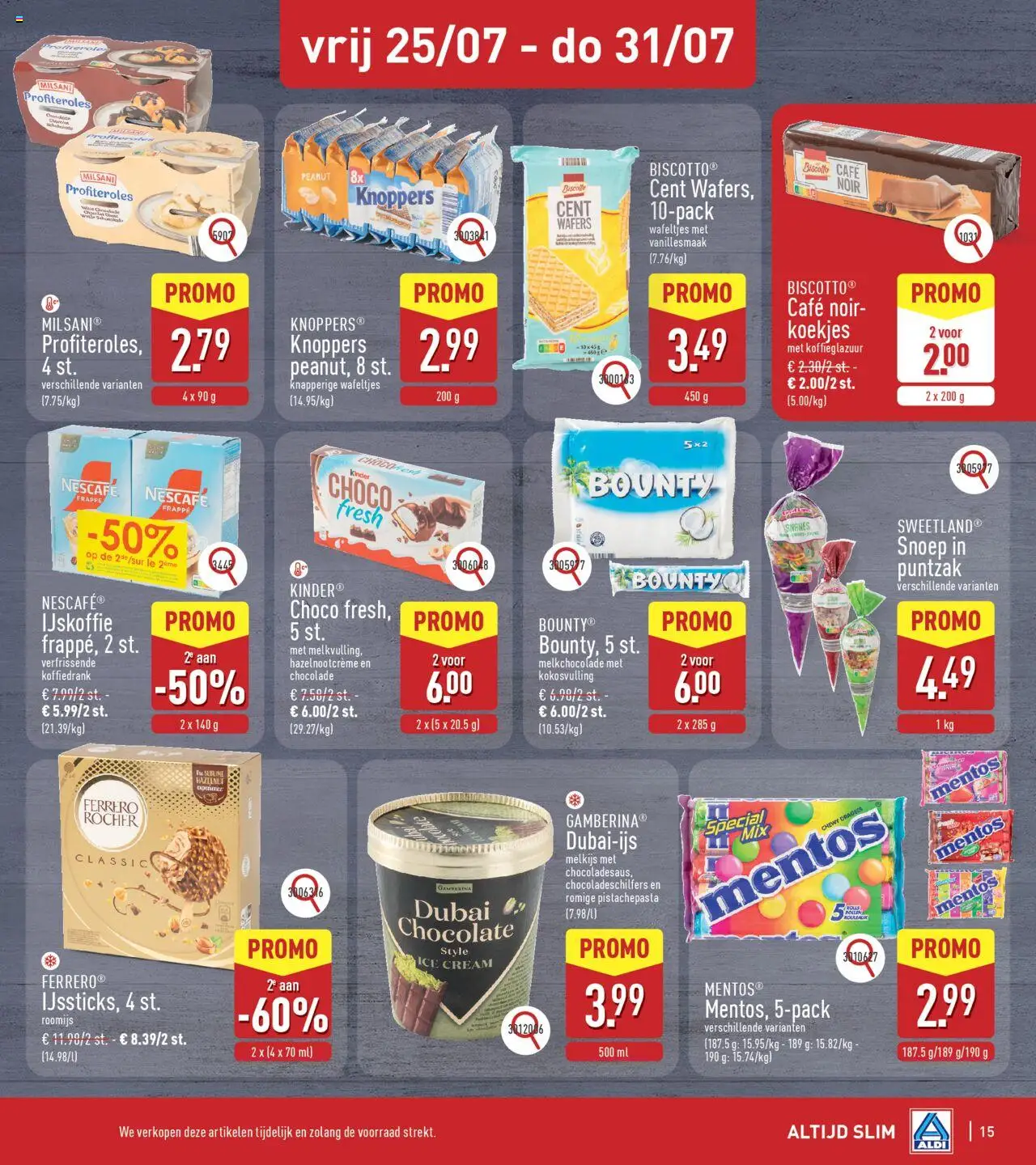 Aldi folder week 30 - pagina 15- geldig vanaf 22/07/2025