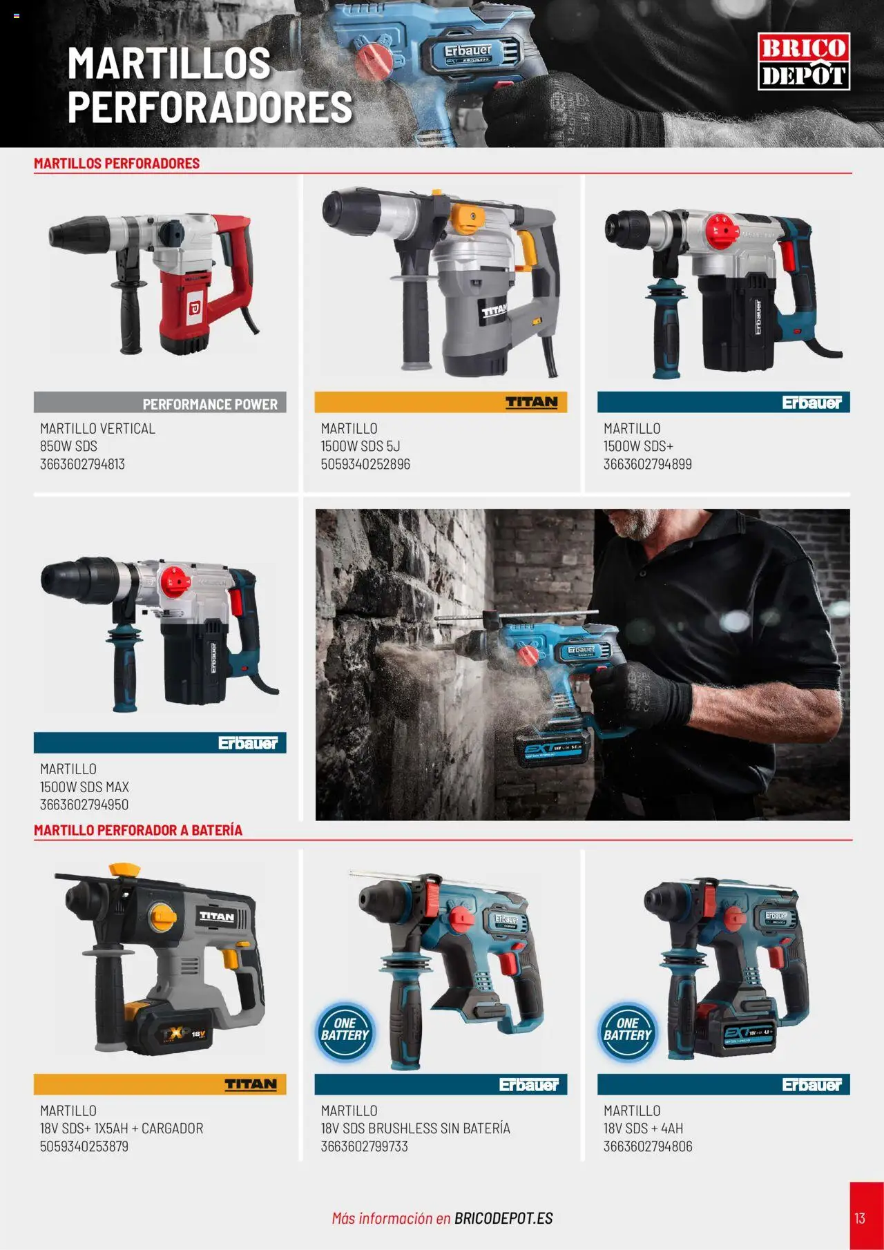Brico Depôt folleto - Página de 13 - Válido desde 01/04/2025