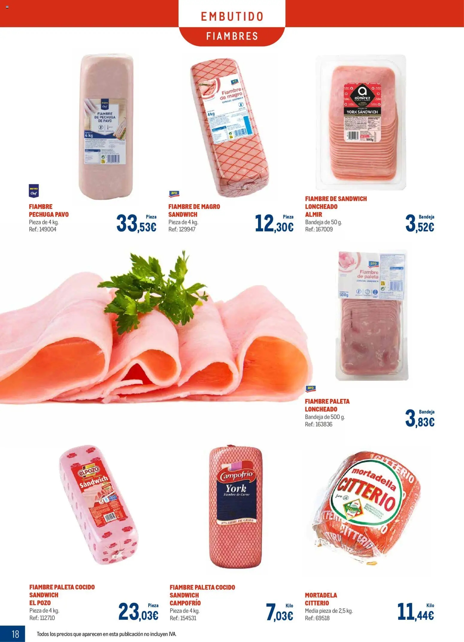 Makro - Charcuteria Levante - Página de 18 - Válido desde 01/12/2025