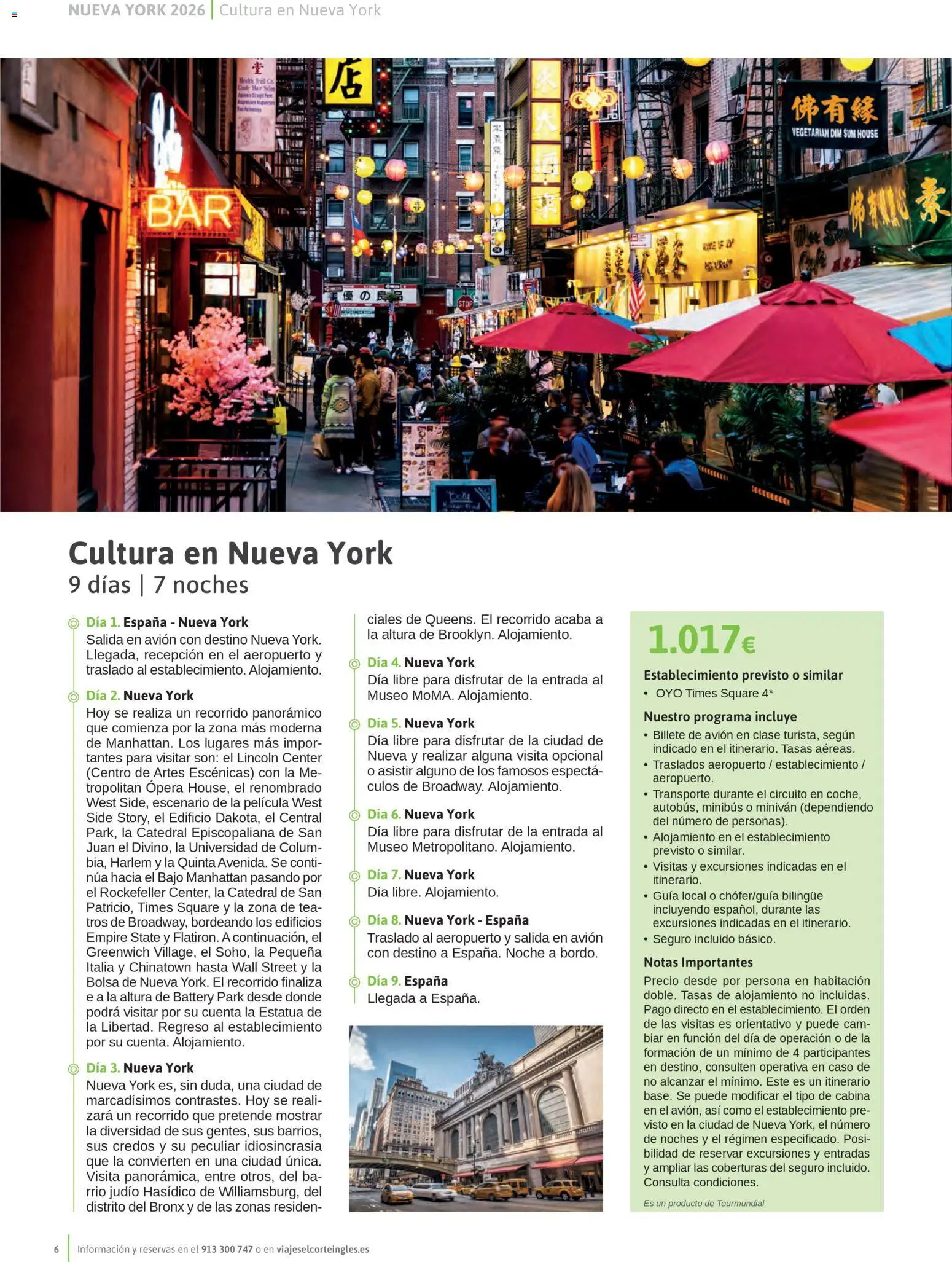 Viajes El Corte Inglés Nueva York - Página de 6 - Válido desde 14/01/2026