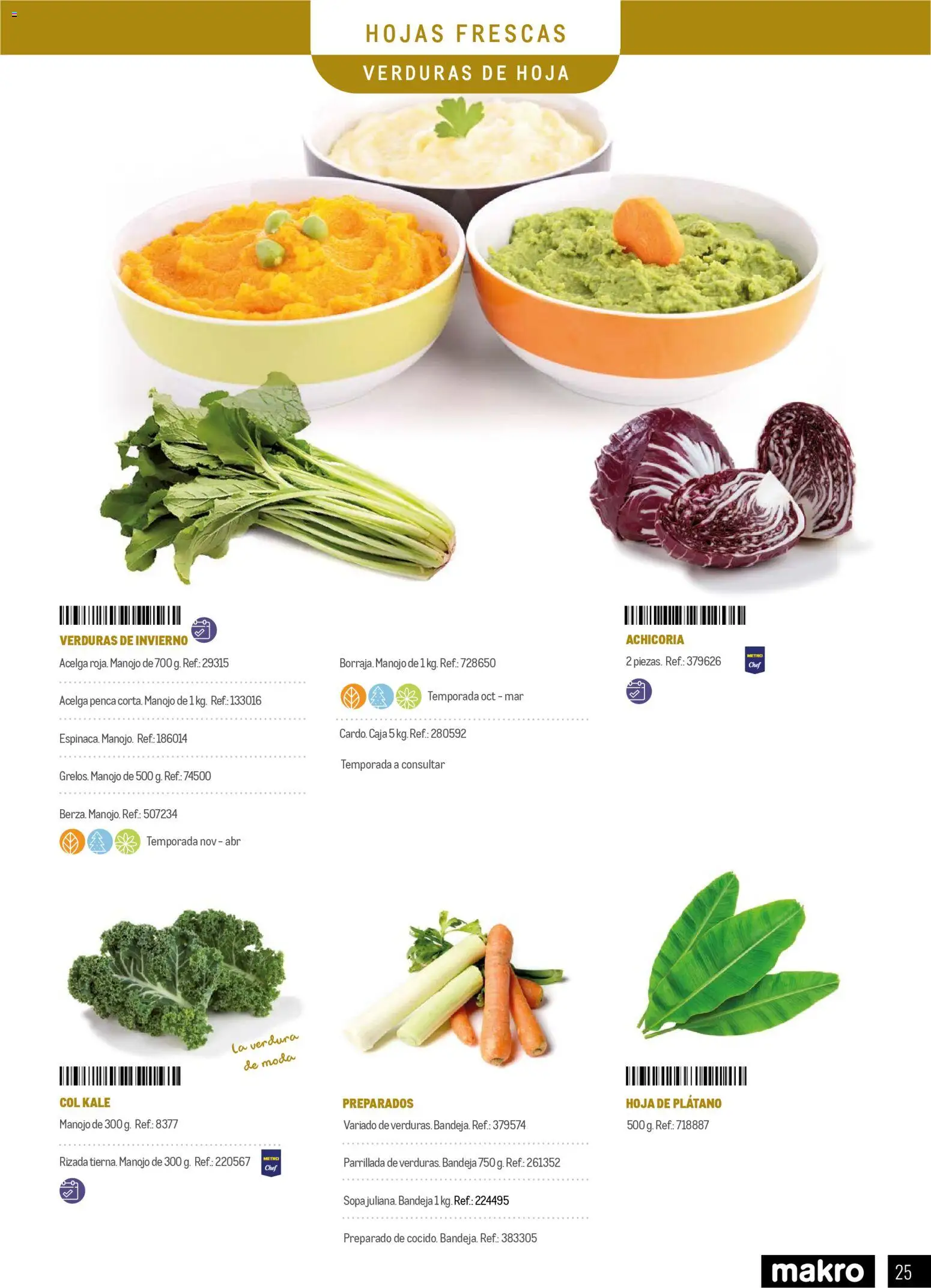 Makro - Especial Frutas y Verduras Península - Página de 25 - Válido desde 05/01/2026