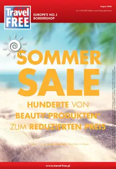 Vorschau Travel Free Angebote gültig ab 01.08.2025