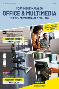 Vorschau Metro Office & Multimedia gültig ab 23.08.2025