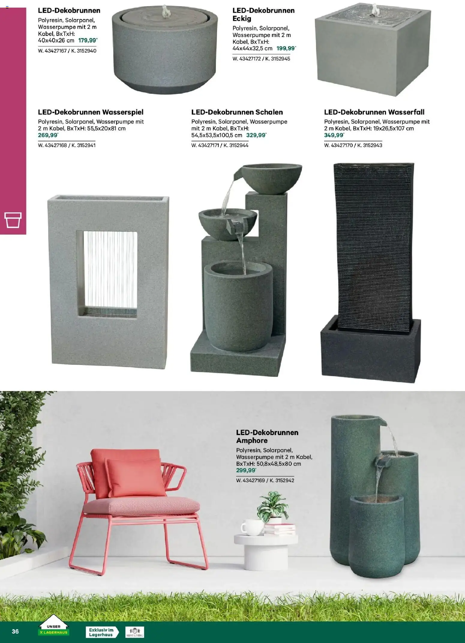 Lagerhaus Garten & Freizeit Katalog 2026 - Wien, Innsbruck - page 36- valid from 01.03.2026