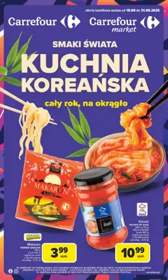 Podgląd Carrefour Gazetka - Kuchnia koreańska ważny od 18.08.2025