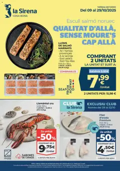 Vista previa del folleto La Sirena - Cataluña válido desde 09/10/2025