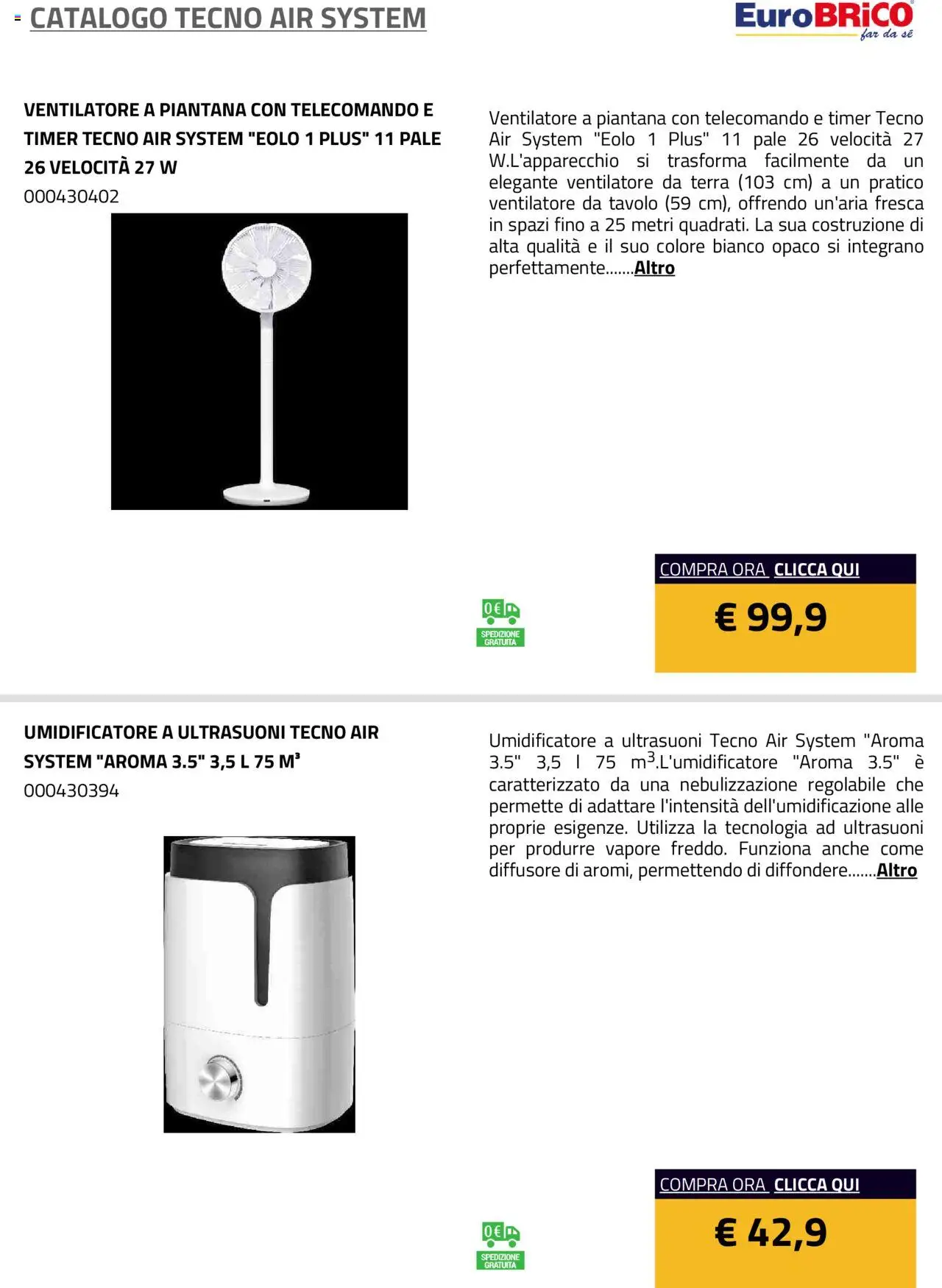 Eurobrico Tecno Air System catalogo - pagina 48 - valido dal 23/07/2025