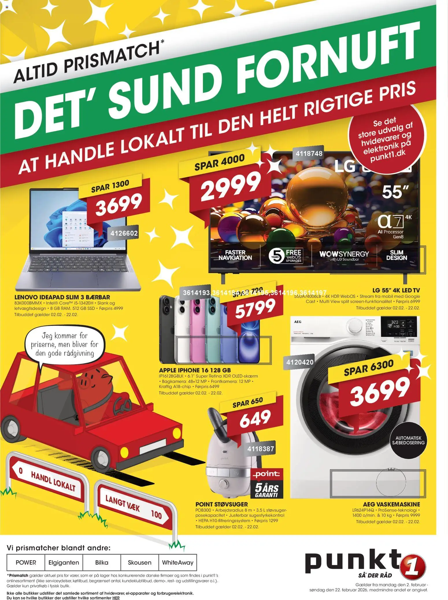 Punkt1 - Tilbudsavis - side 1- gyldig fra 02/02/2026