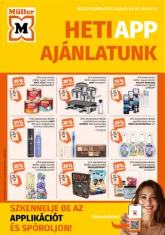 Előnézet Müller akciós újság érvényes 2026.03.30.-tól