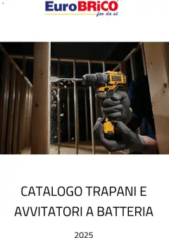 Anteprima Eurobrico Trapani e Avvitatori a Batteria catalogo valida dal 23/07/2025