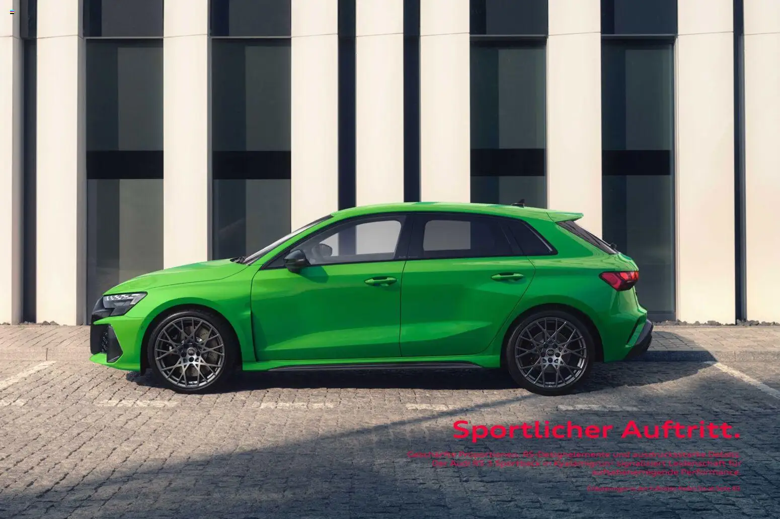 Audi RS 3 Sportback / RS 3 Limousine - Seite 4 - gültig ab 28.10.2025