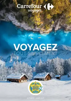 Aperçu Carrefour catalogue voyagez valable à partir du 13/10/2025