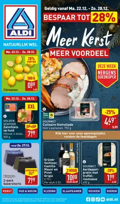 Aldi - Folder week 52 geldig vanaf 22-12-2025