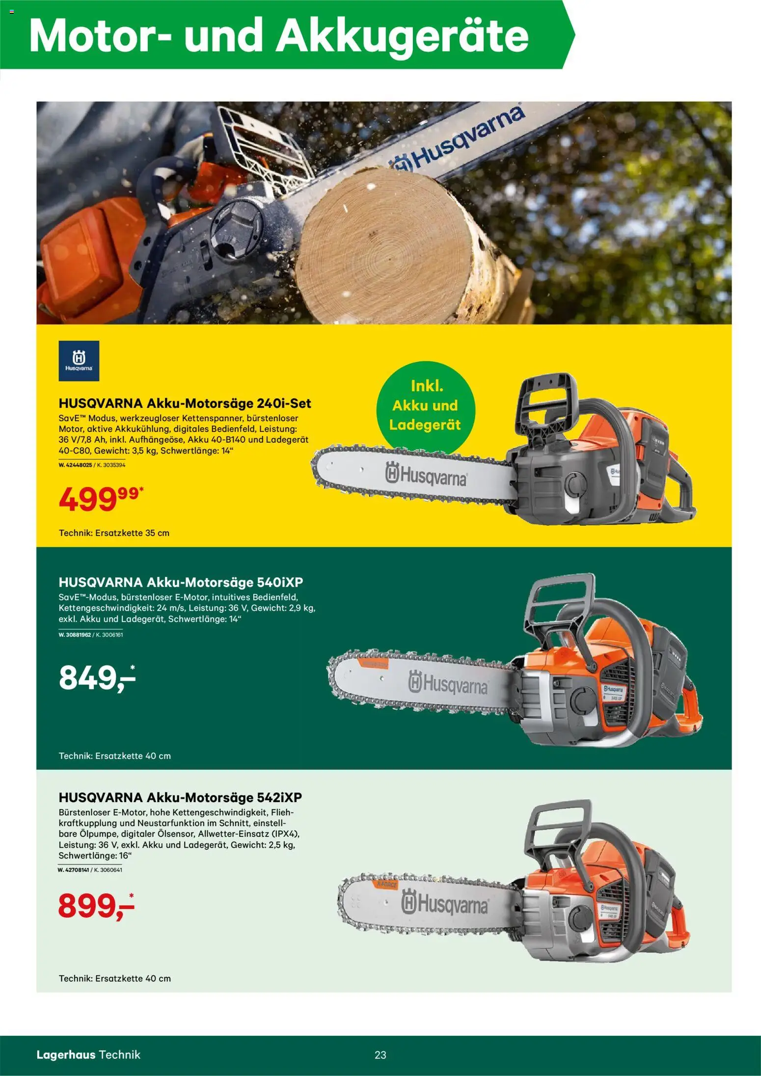 Lagerhaus Forstkatalog - page 23- valid from 01.01.2025
