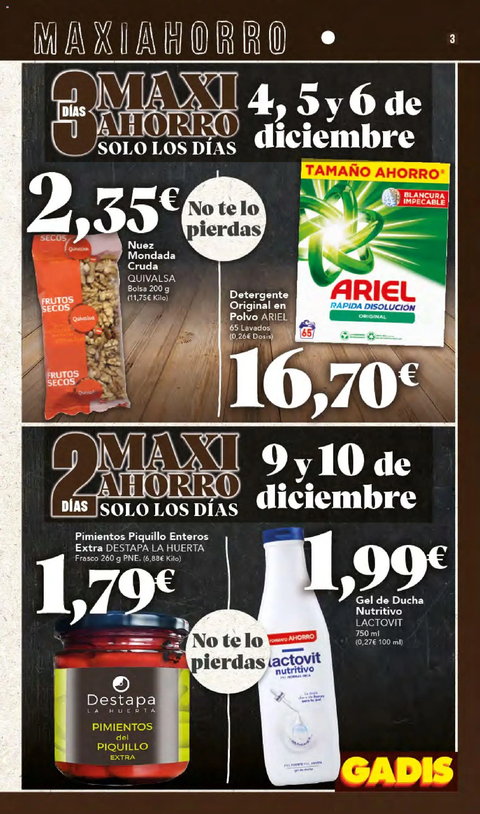 Gadis - folleto - Página de 3 - Válido desde 04/12/2025