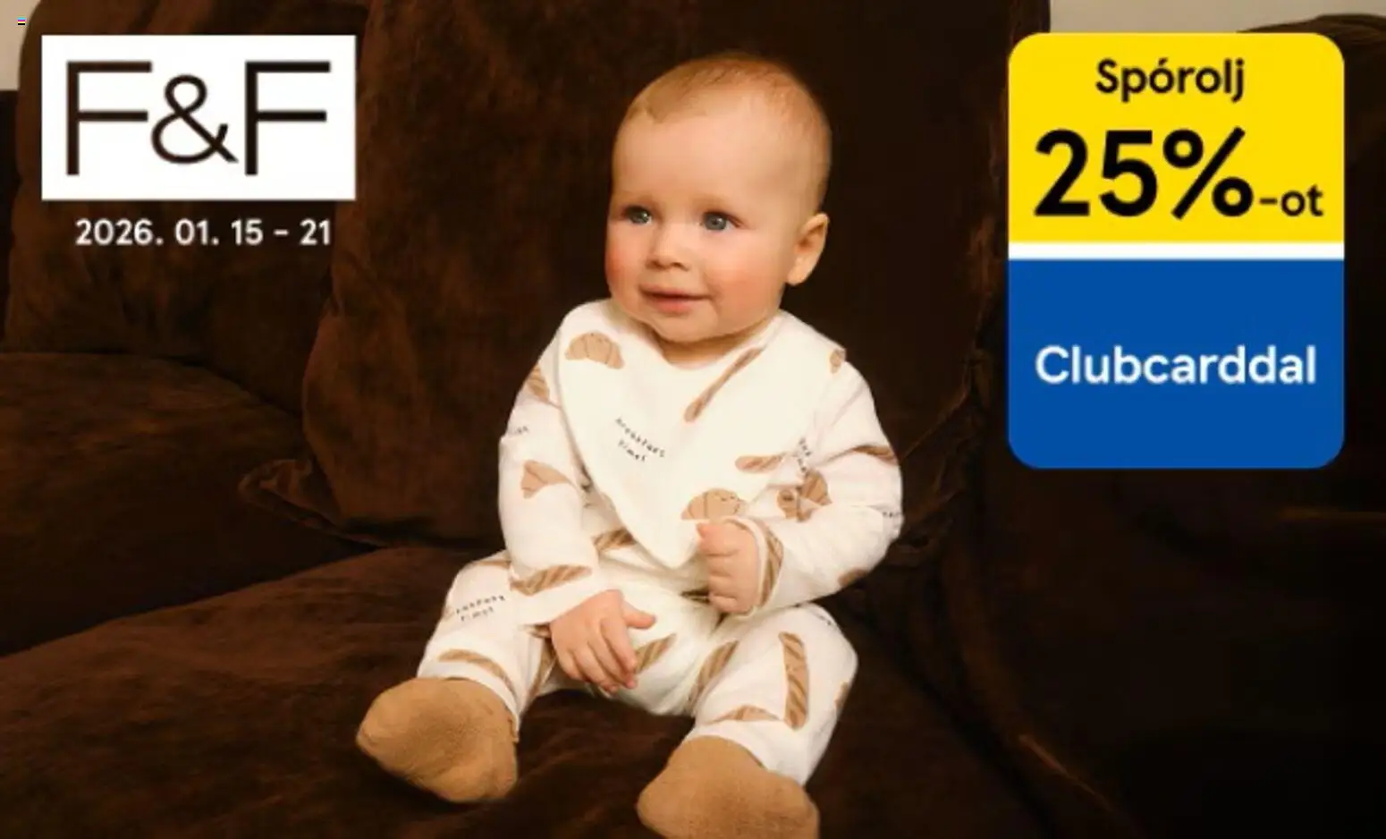 F&F akció katalógus - 1oldal - érvényes 2026.01.15.-tól