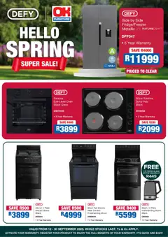 Preview OK Furniture - Defy Spring Leaflet valid from 12/09/2025