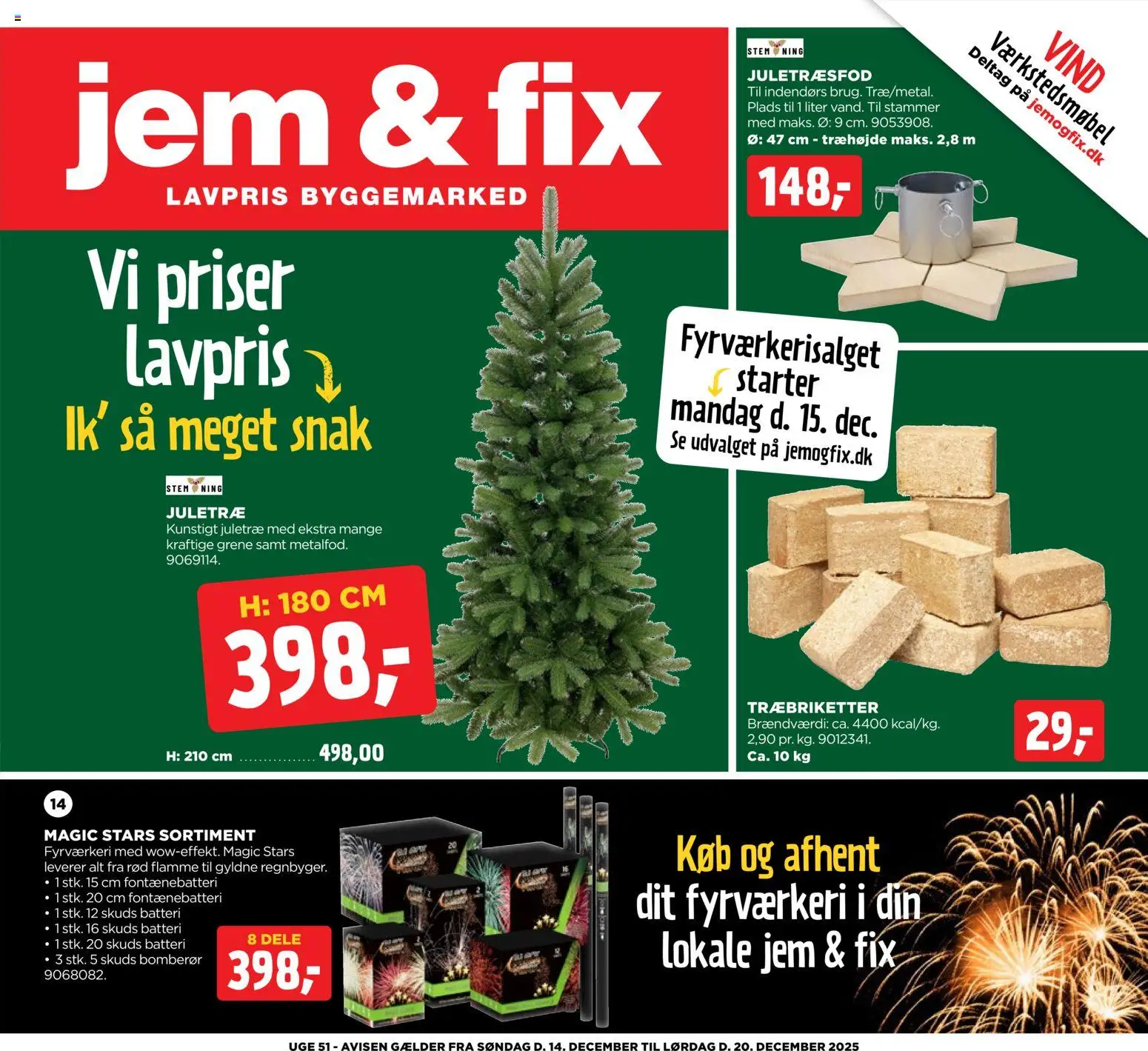 Jem & fix - Tilbudsavis - side 1- gyldig fra 14/12/2025