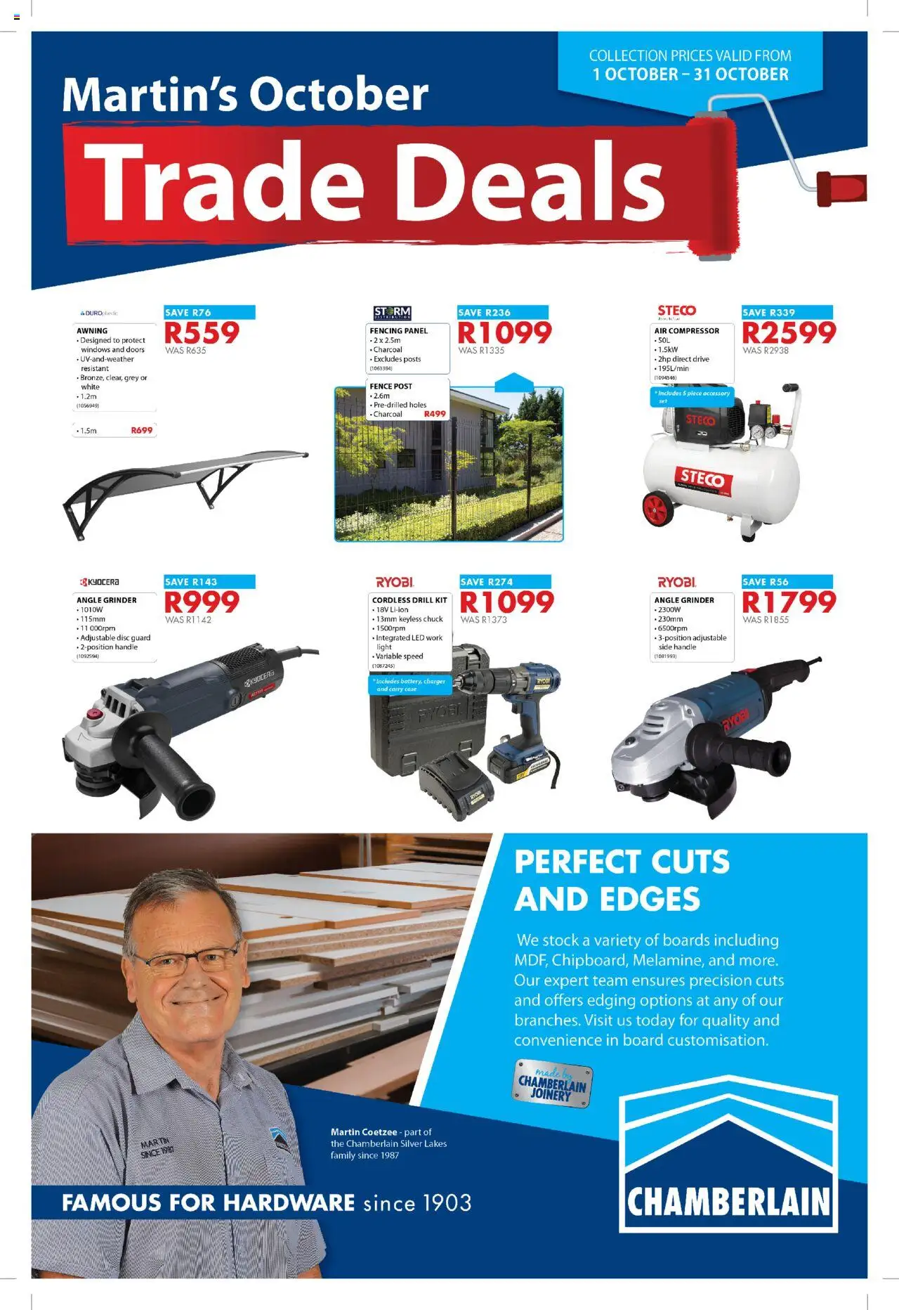 Chamberlain Specials - page 1- valid from 01/10/2025