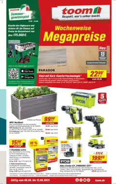 Vorschau Toom Baumarkt Prospekt gültig ab 11.08.2025