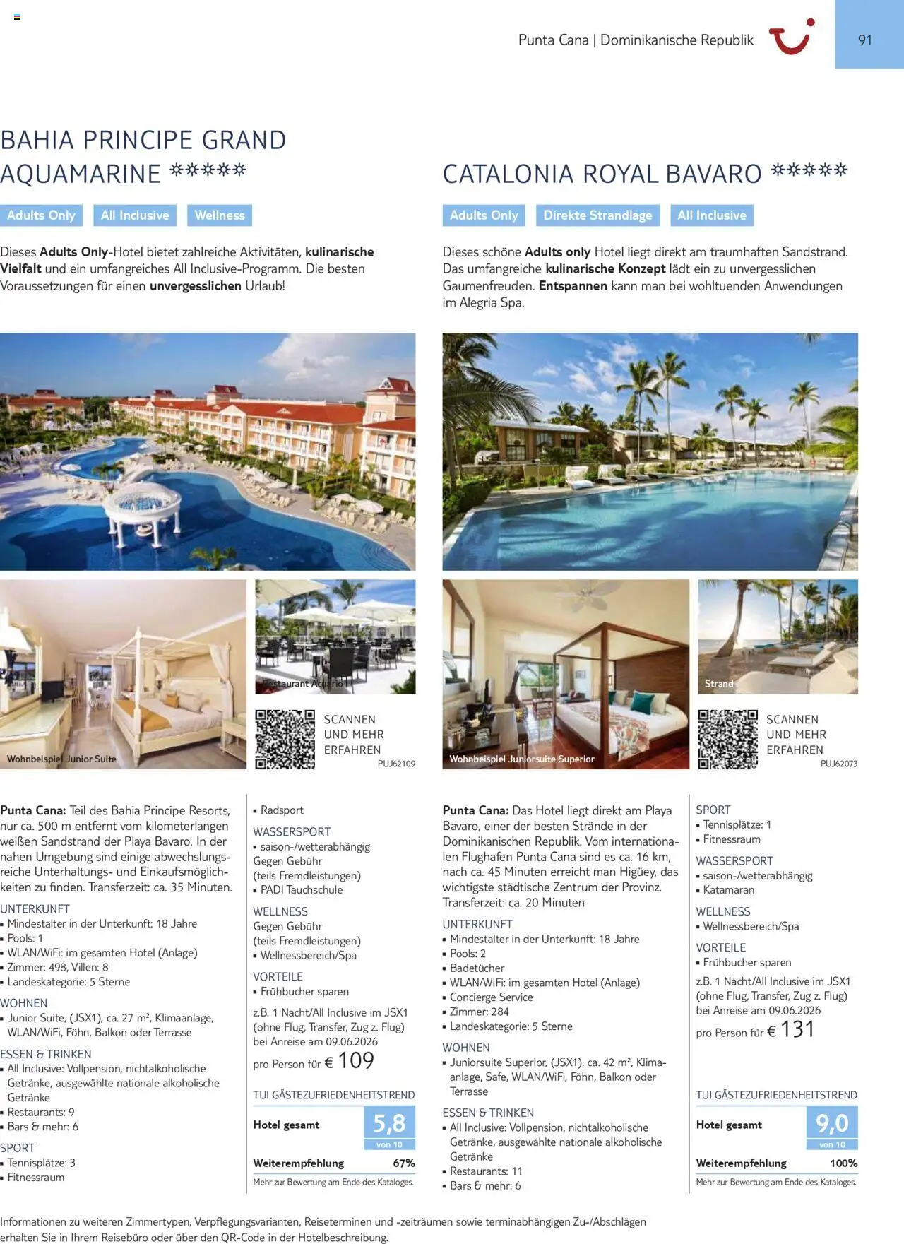 TUI Prospekt Mittelamerika & Karibik 2025/26	 - Seite 91 - gültig ab 01.11.2025