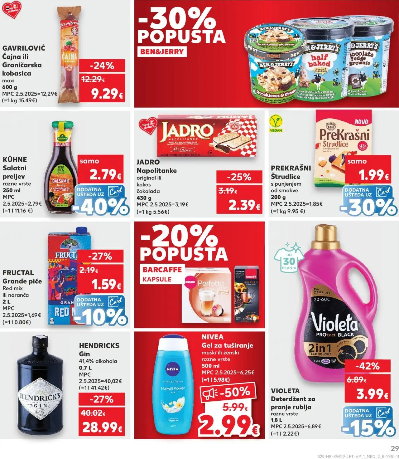 Ponuda Kaufland - stranica 29- važeći od 16.07.2025