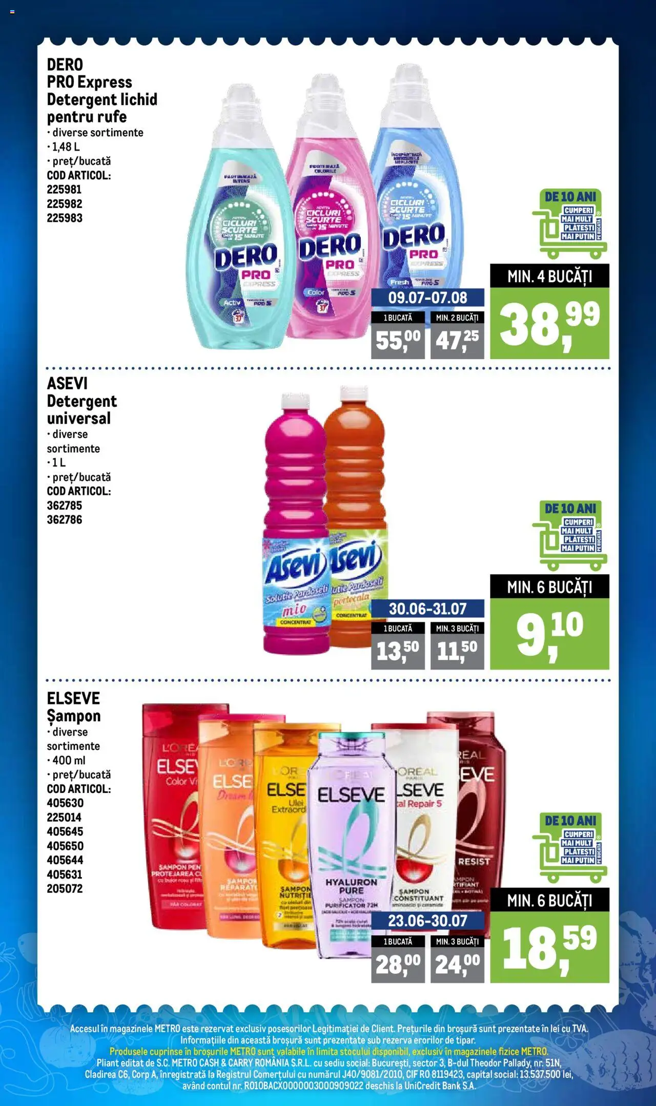 Metro catalog - Recomandările  - pagina 3- valabil de la 14.07.2025