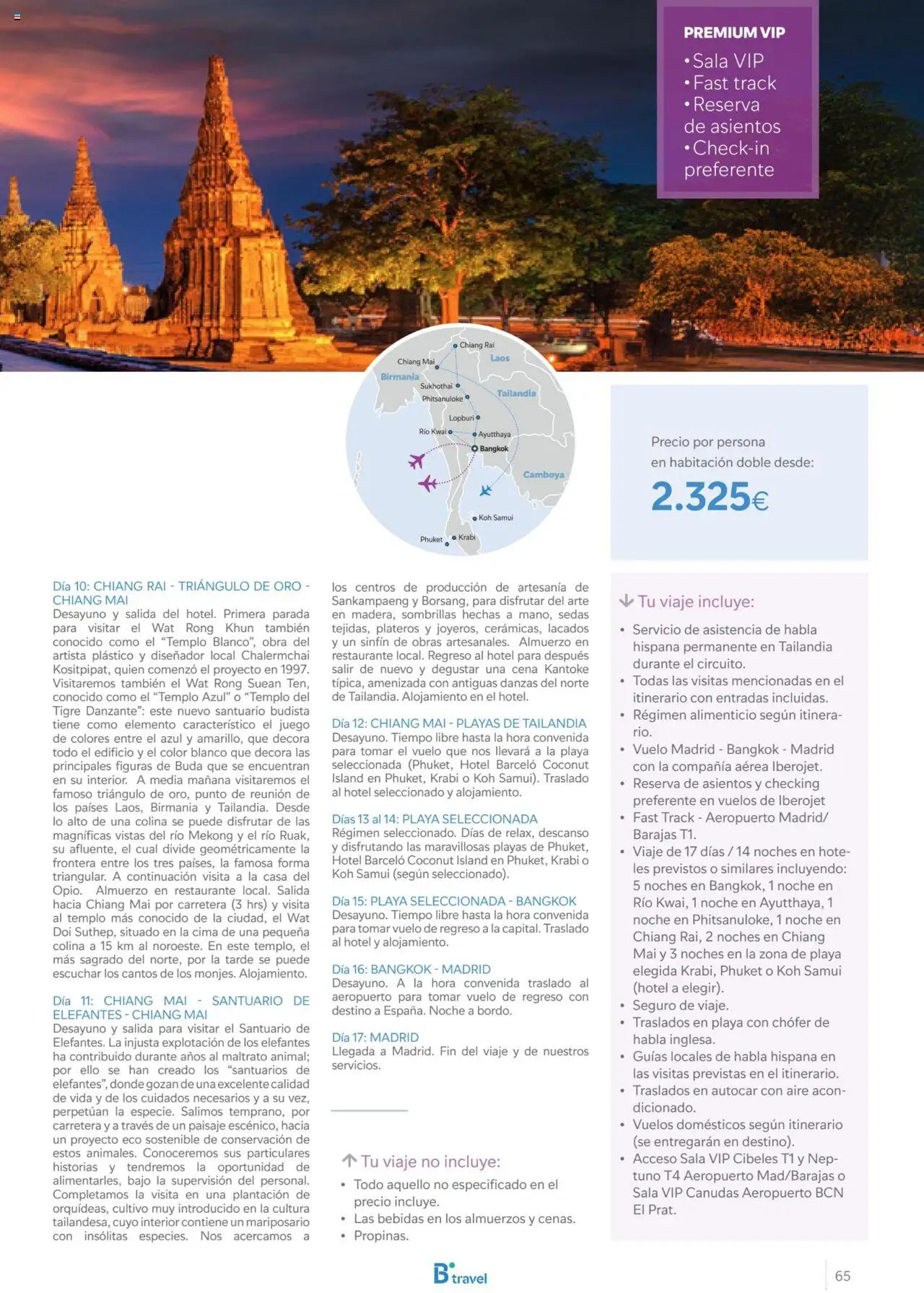 B the travel brand Asia 2025 - Página de 65 - Válido desde 15/11/2024