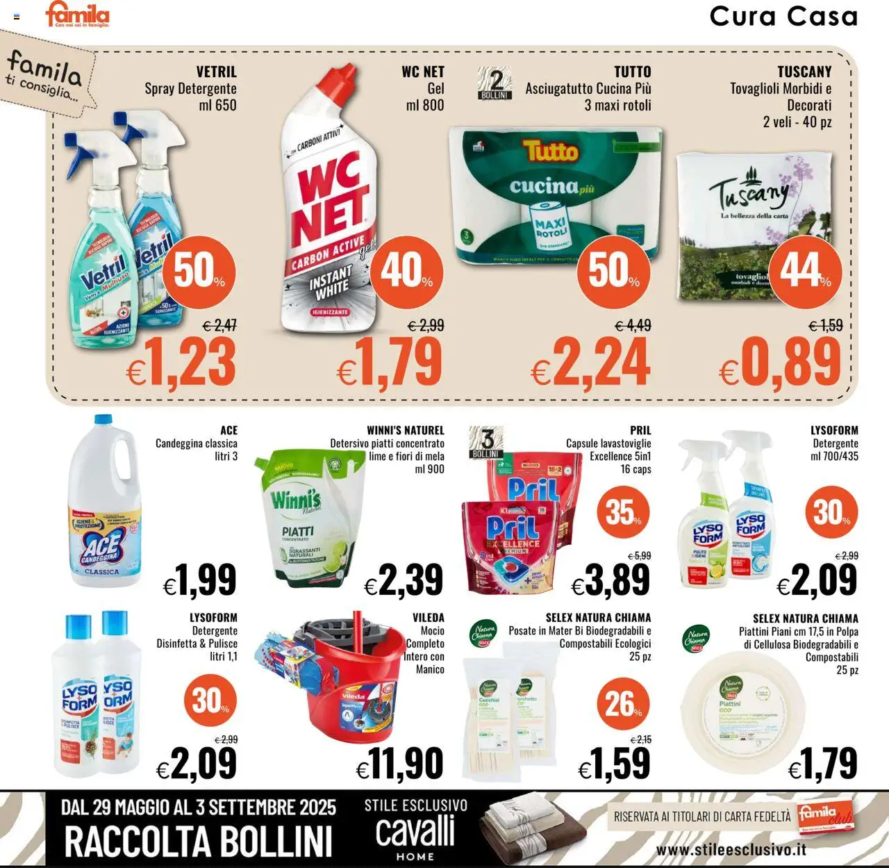 Volantino Famila	 - pagina 20 - valido dal 17/07/2025