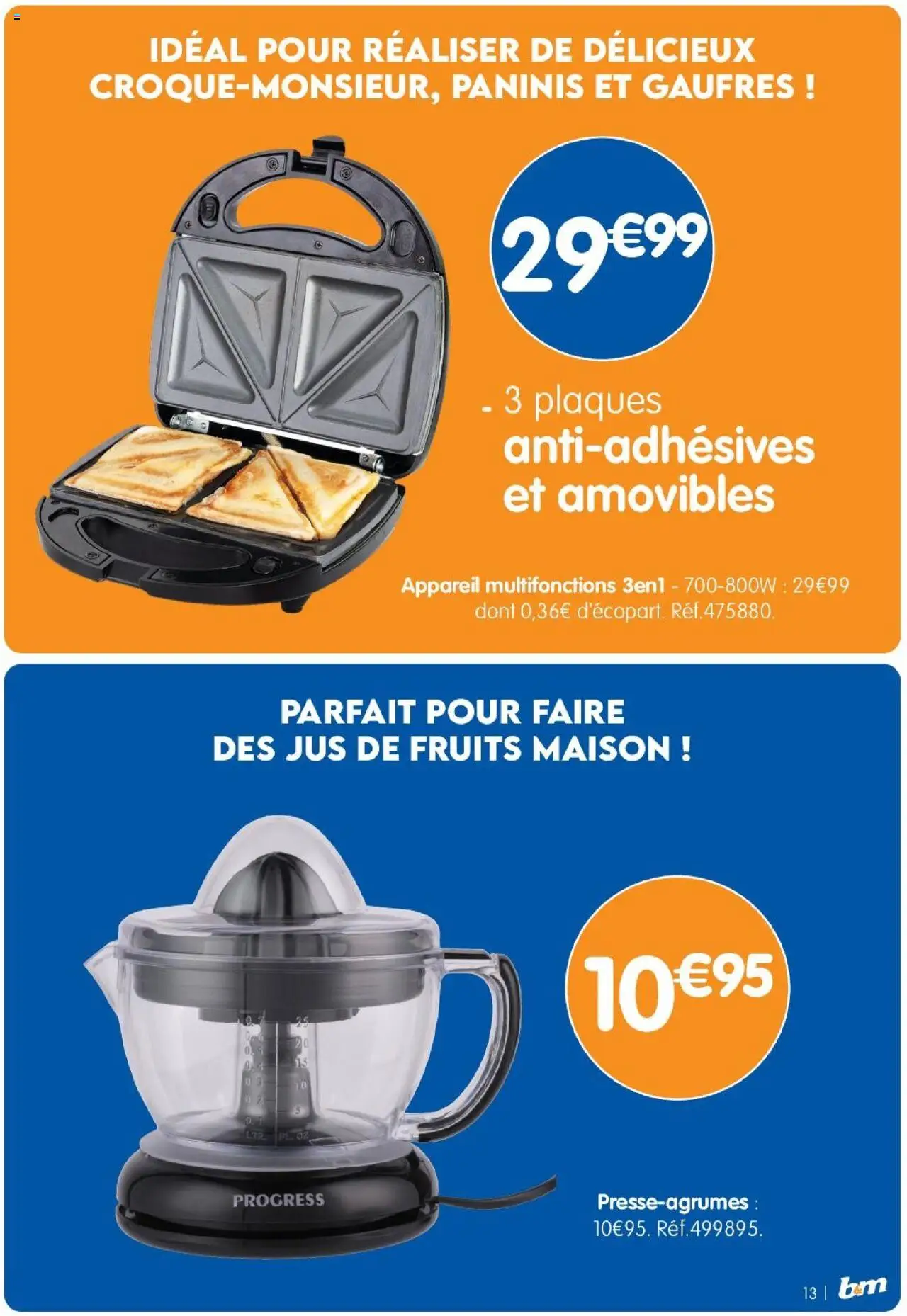 B&M catalogue - page 13 - valable à partir du 16/07/2025