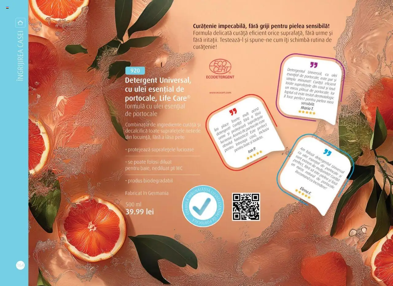 Life Care catalog - Aprilie/Octombrie - pagina 166- valabil de la 01.04.2025