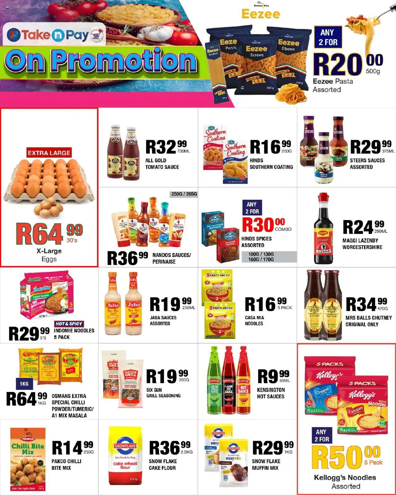Take n Pay Specials - page 2- valid from 21/07/2025