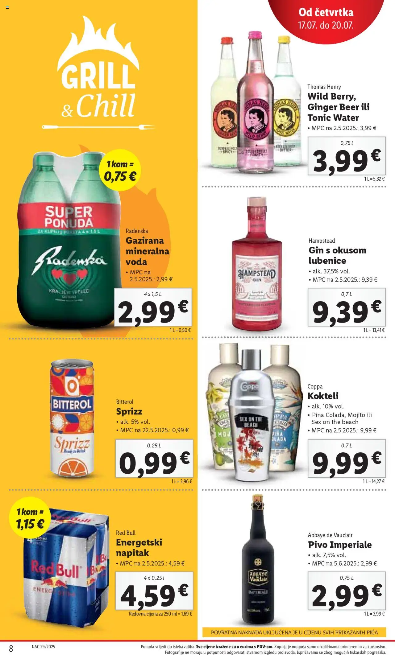Katalog Lidl - stranica 8- važeći od 17.07.2025