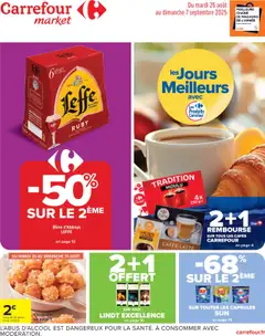 Aperçu Carrefour Market catalogue semaine 35 valable à partir du 26/08/2025