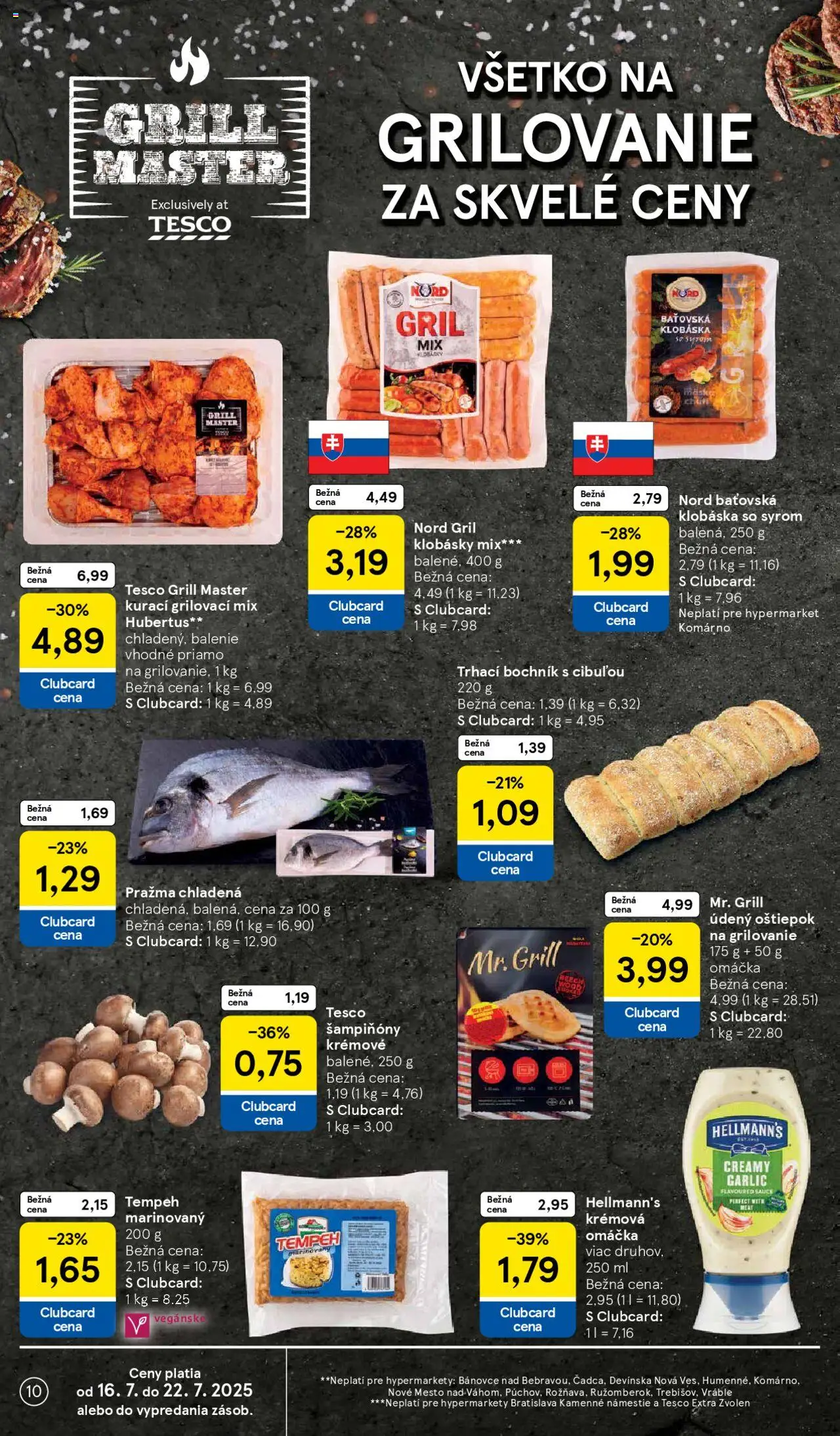 Tesco Hypermarket - leták - strana 10- platný od 16.07.2025