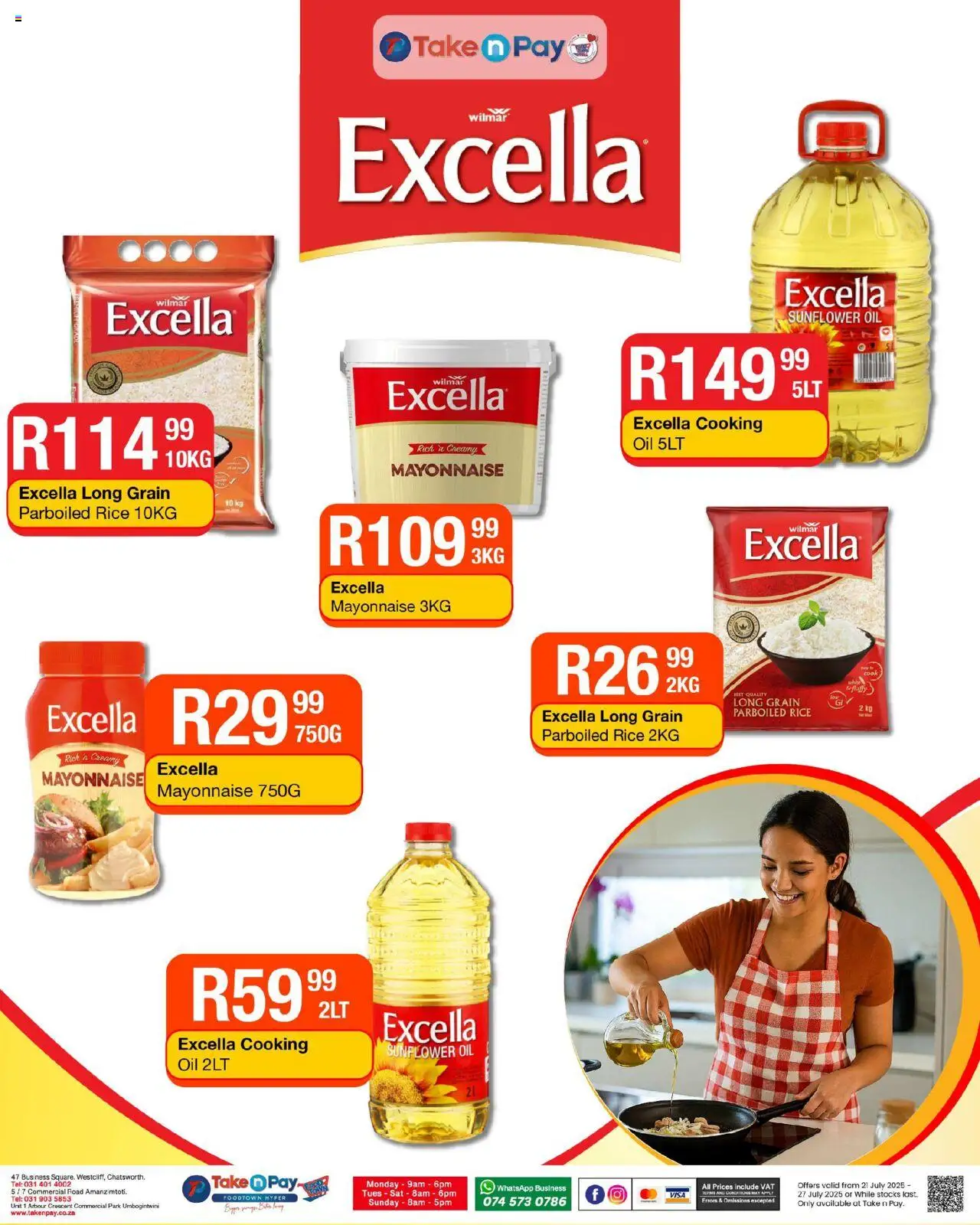 Take n Pay Specials - page 18- valid from 21/07/2025