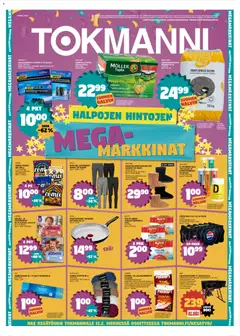 Esikatselu Tokmanni tarjoukset voimassa alkaen 19/01/2026