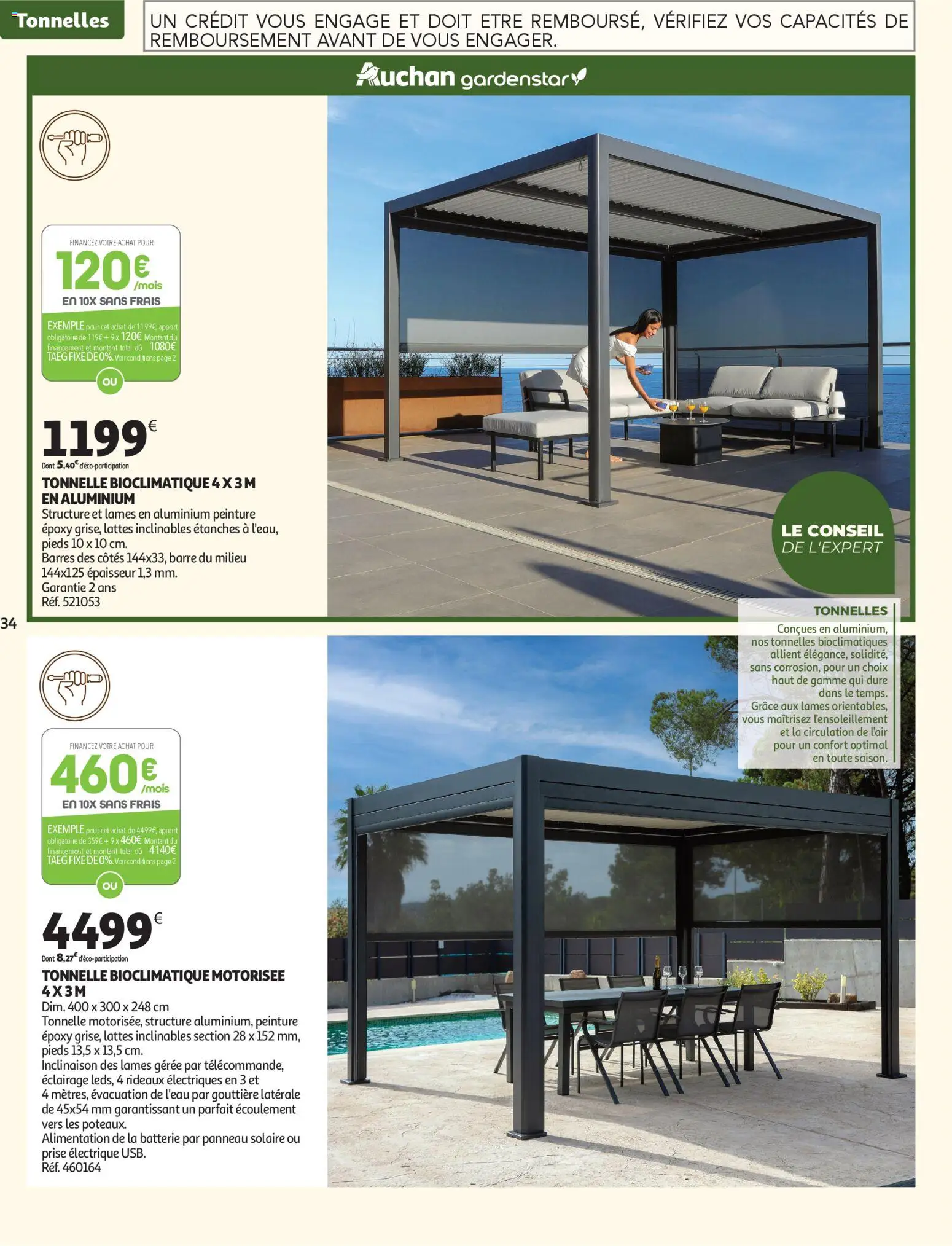 Auchan - Jardinage, meubles jardin - page 34- valid from 03/03/2026