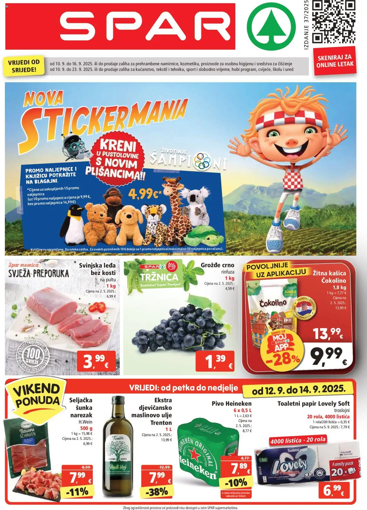Katalog Spar - stranica 1- važeći od 10.09.2025