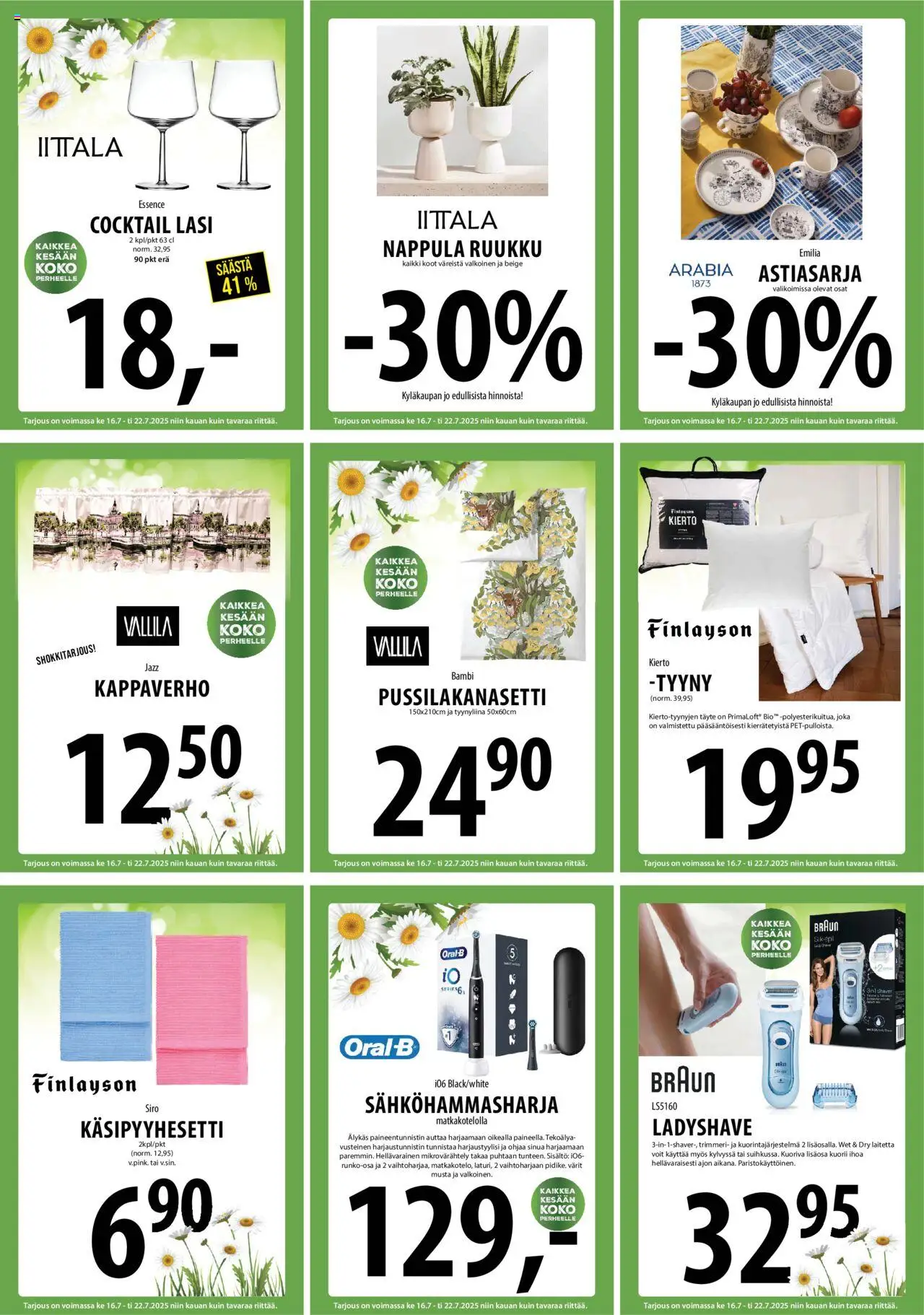 Tuuri tarjoukset - sivu 21- voimassa alkaen 16/07/2025
