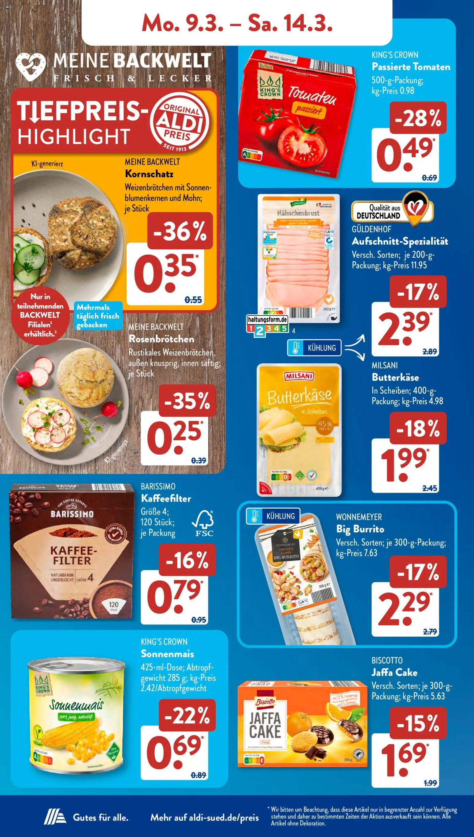 Aldi Süd Prospekt 	 - Seite 8 - gültig ab 09.03.2026