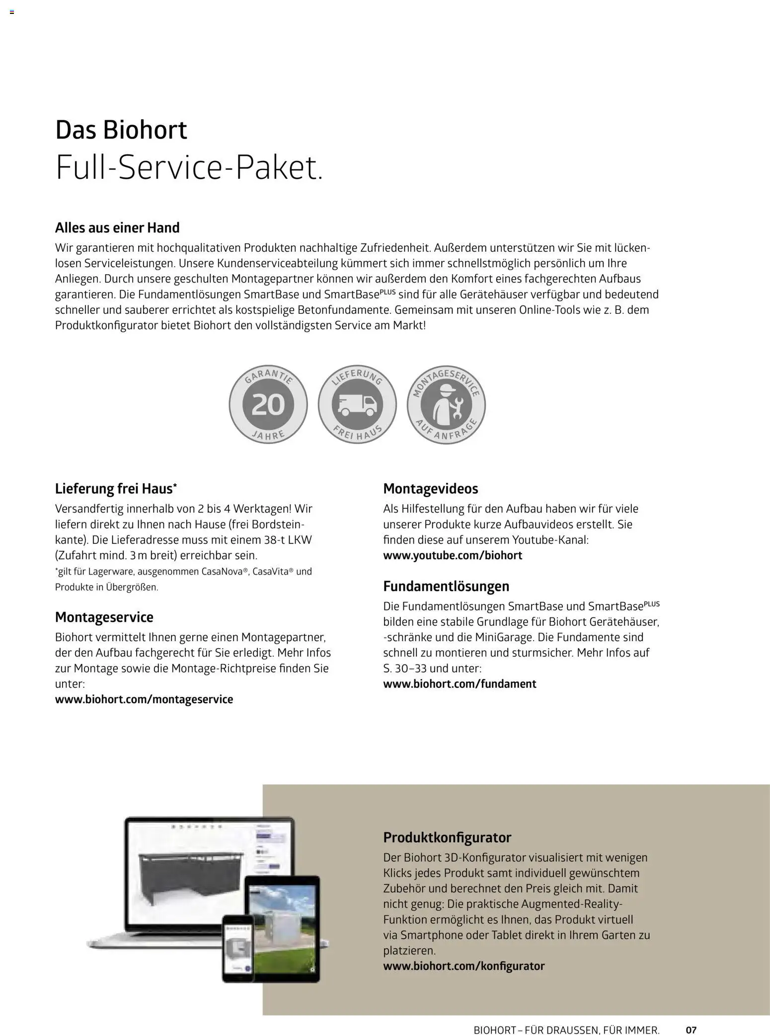 Dehner Biohort – Metall für Garten & Terrasse - Seite 7 - gültig ab 01.01.2026