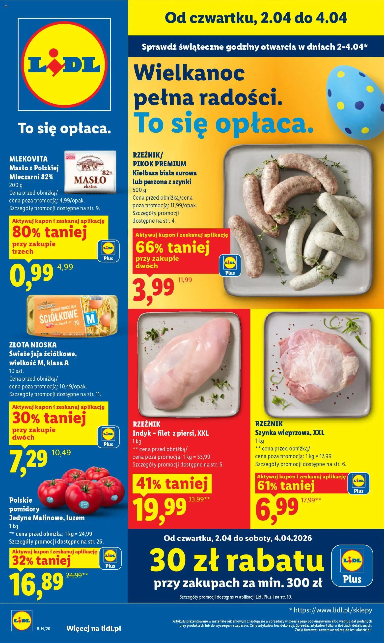 Lidl gazetka - strona 1- ważny od 02.04.2026