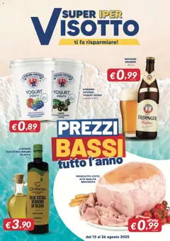 Anteprima Volantino Visotto	 valida dal 13/08/2025
