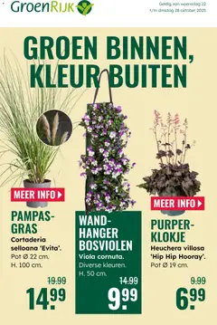 GroenRijk - Folder geldig vanaf 22-10-2025