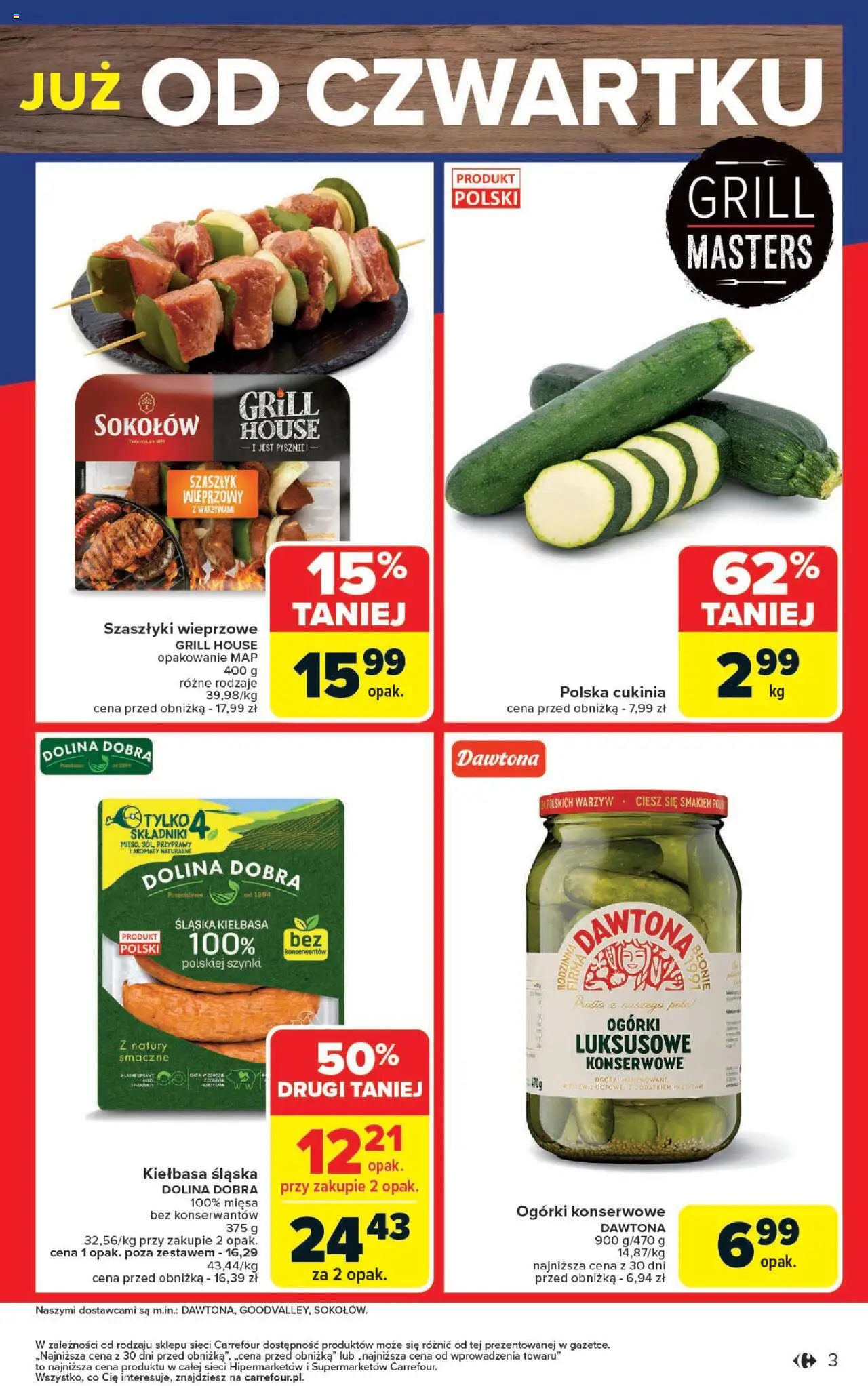 Carrefour Gazetka - Weekend promek już od czwartku - strona 3- ważny od 17.07.2025